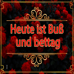 Picture buß- und bettag