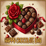 Postcard chocolate day