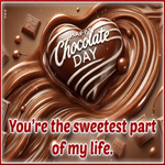 Postcard chocolate day