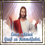 Postcard christi himmelfahrt