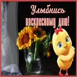 Postcard чудная открытка улыбнись воскресному дню