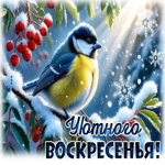 Picture душевная открытка, уютного воскресенья!