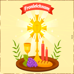 Postcard fronleichnam