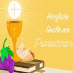 Postcard fronleichnam