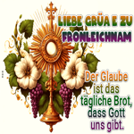 Postcard fronleichnam