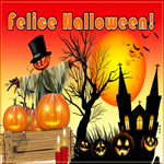 Postcard halloween
