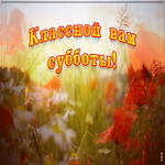 Картинка классной вам субботы