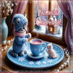 Postcard лёгкая открытка, хорошего вторника!