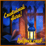 Открытка очень интересная картинка спокойной ночи