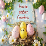 Postcard ostersonntag