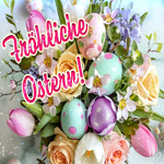 Postcard ostersonntag