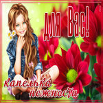 Картинка открытка хризантемы для вас