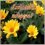 Картинка открытка любимой подруге