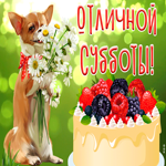 Открытка открытка отличной субботы