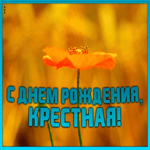 Картинка открытка с днем рождения любимой крестной