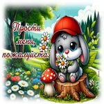 Postcard проникновенная гиф-открытка, мне жаль, прости