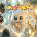 Postcard san silvestro