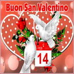 Postcard san valentino