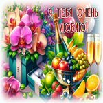 Postcard шикарная гифка я тебя очень люблю