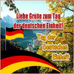 Picture tag der deutschen einheit