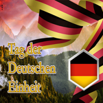 Picture tag der deutschen einheit