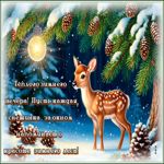 Postcard теплого зимнего вечера!