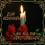 Postcard totensonntag