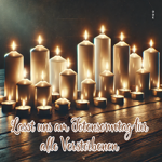 Postcard totensonntag