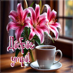 Postcard волшебная гифка доброе утро