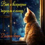 Postcard вот и воскресенье подошло к концу! доброго вечера