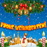 Postcard weihnachten