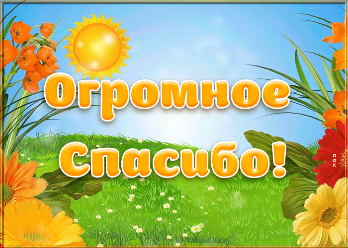 Картинка анимация огромное спасибо