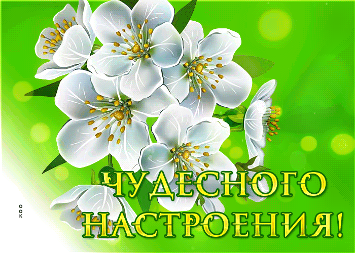 Postcard бесподобная гиф-открытка, пусть настроение будет чудесным