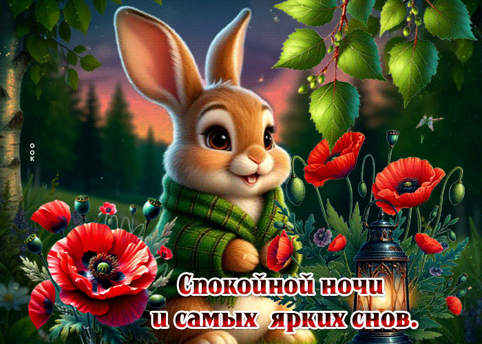 Postcard благословенная гиф-открытка, спокойной ночи и самых ярких снов
