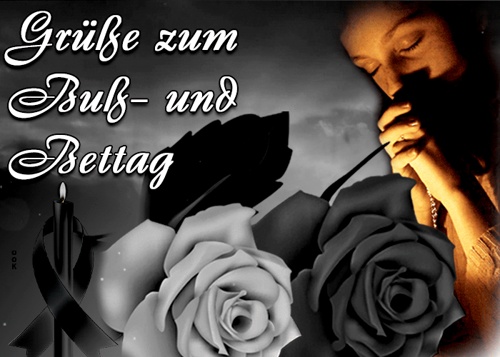 Postcard buß- und bettag