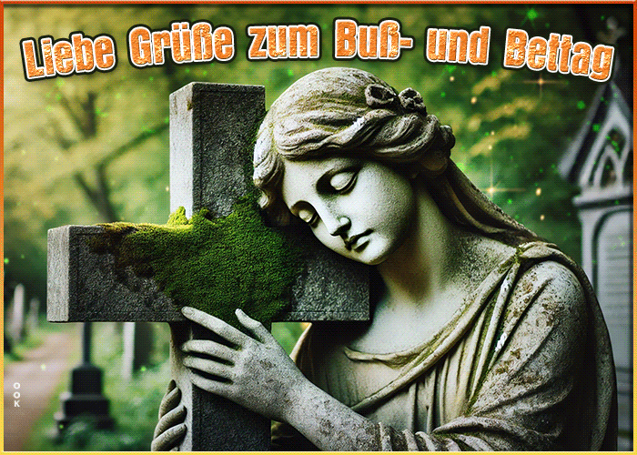 Postcard buß- und bettag