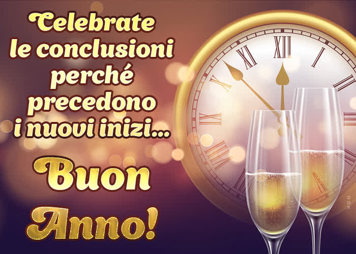 Postcard capodanno