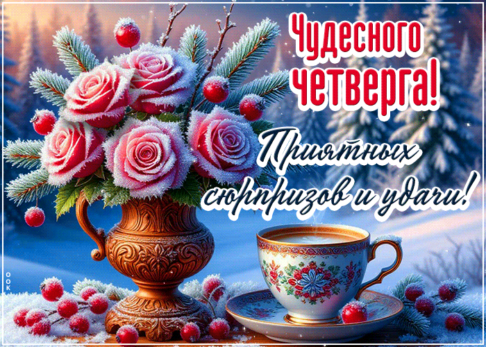 Picture душевная открытка, успешного четверга