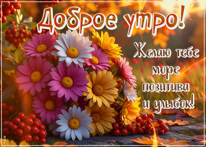 Picture энергичная гиф-открытка, море позитива и улыбок