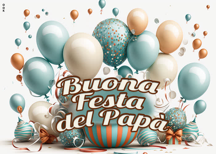 Postcard festa del papà
