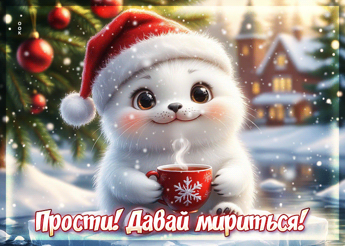 Postcard гифка прости! давай мириться!