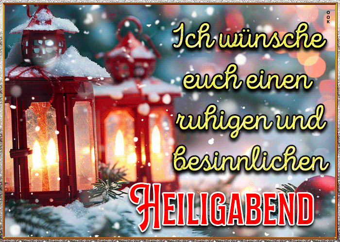 Postcard heiligabend