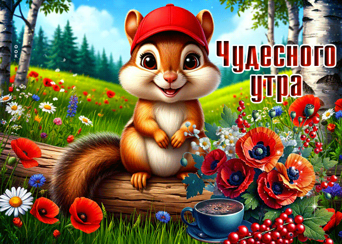 Picture идеальная гиф-открытка, чудесного утра