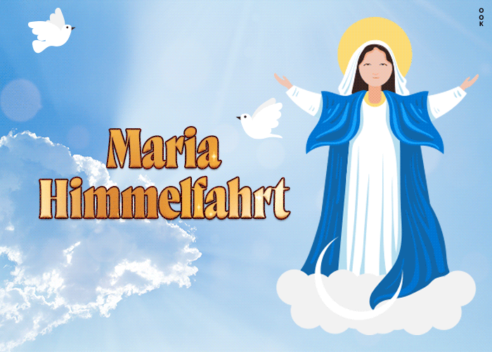Postcard mariä himmelfahrt