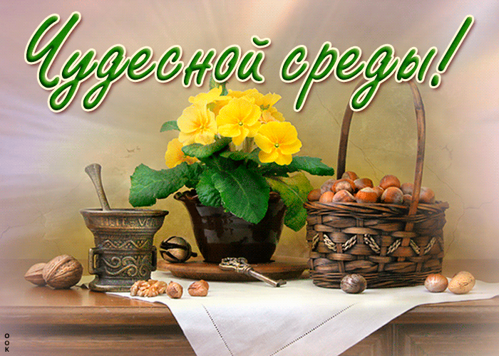 Открытка милая открытка со средой