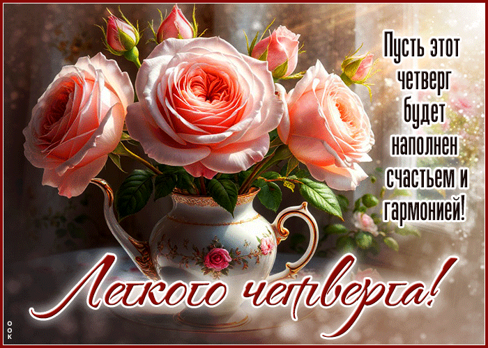 Postcard мудрейшая гиф-открытка, счастливого четверга