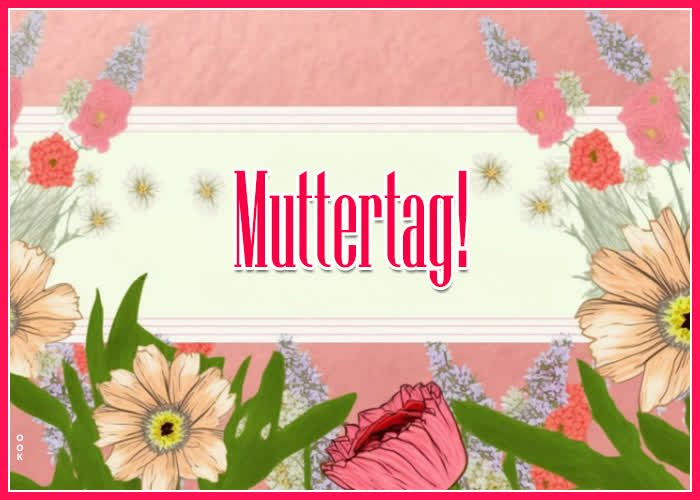 Postcard muttertag