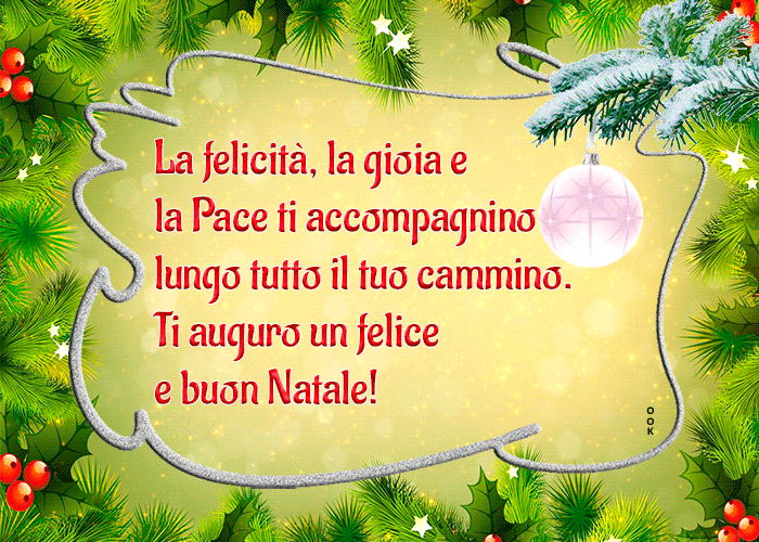 Postcard natale