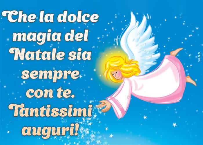 Postcard natale