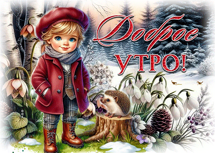 Picture непостижимая гиф-открытка, с добрым утром, друзья